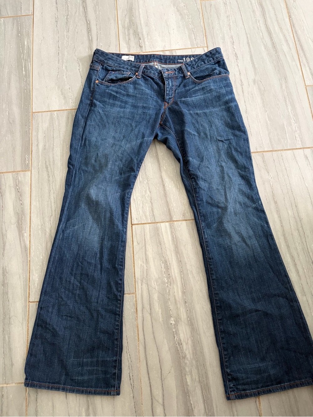 GAP 1969 Dark Indigo Women's Wide Leg flare Jeans